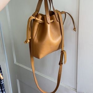 Madewell Crossbody Satchel in Mustard